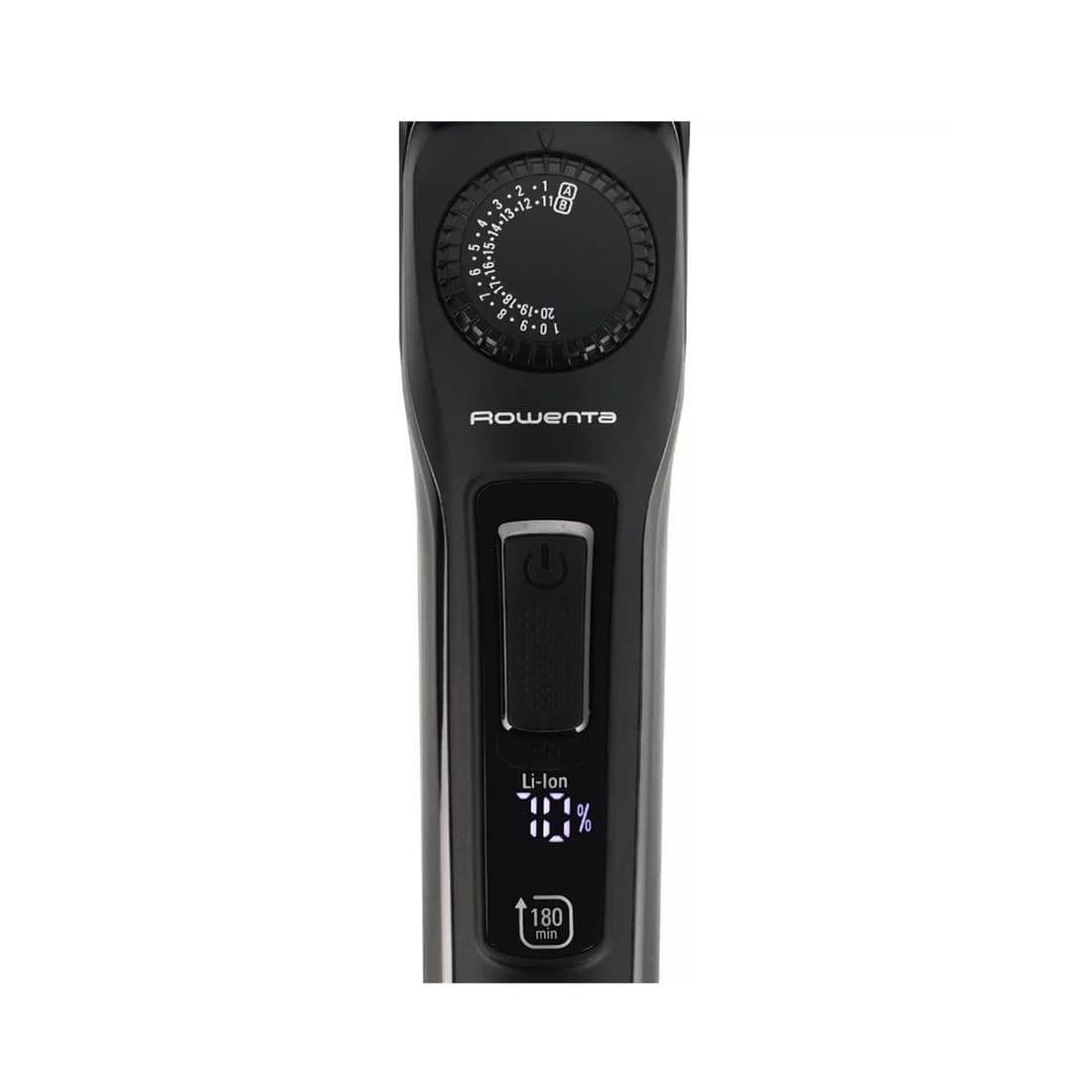 Триммер, Rowenta, TN3841F4, 2 Насадки, Время работы от аккумулятора 180 мин, Материал лезвий нержавеющая сталь титановое покрытие, Черный