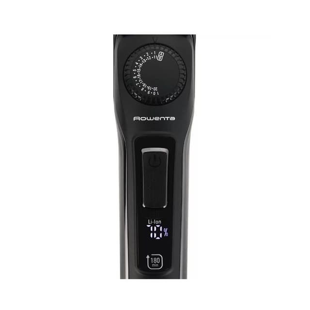 Триммер, Rowenta, TN3841F4, 2 Насадки, Время работы от аккумулятора 180 мин, Материал лезвий нержавеющая сталь титановое покрытие, Черный