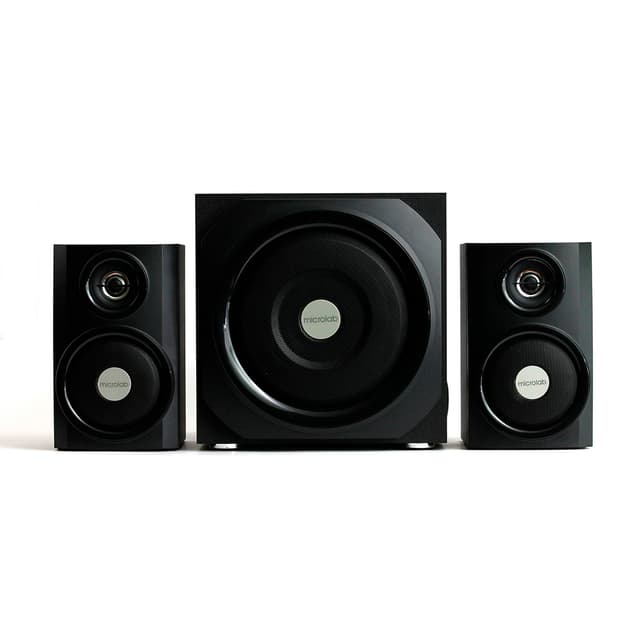 Акустическая система, Microlab, TMN9U, 2.1, 40Вт (12Вт*2+16Вт), Вход 3,5MiniJack, Выход 4RCA, Чёрный