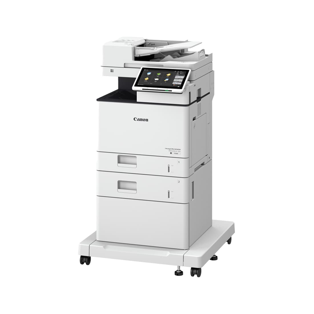 Монохромное МФУ, Canon, imageRUNNER ADVANCE DX 719i, 5850C005AA, Лазерное, A4, 71 стр./мин., Подача 650 листов, Двусторонний автоподатчик документов, Сенсорный дисплей 10.1", 1.8 ГГц CPU, 3.5 ГБ RAM, USB 2.0, Ethernet 10/100/1000