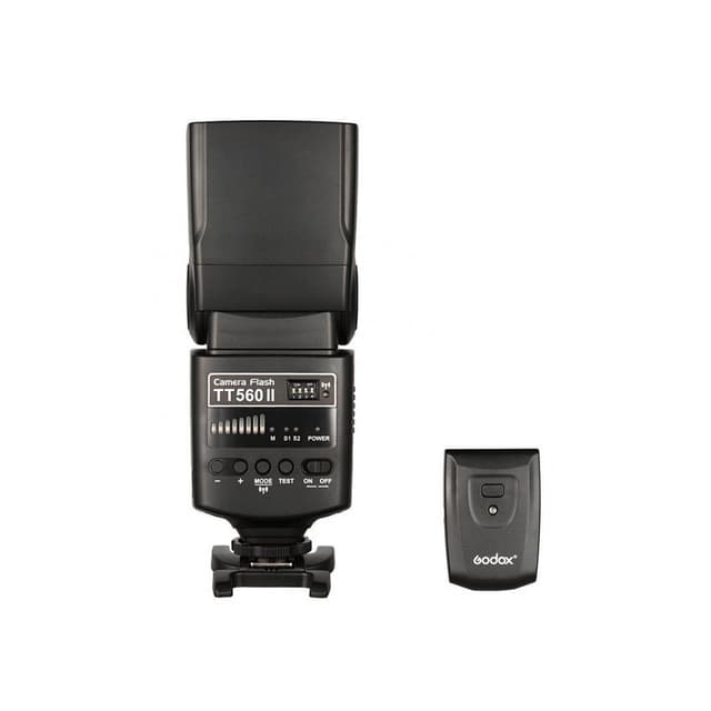 Вспышка, Godox, TT560II, 4 батарейки АА, ведущее число 33 (m ISO 100),