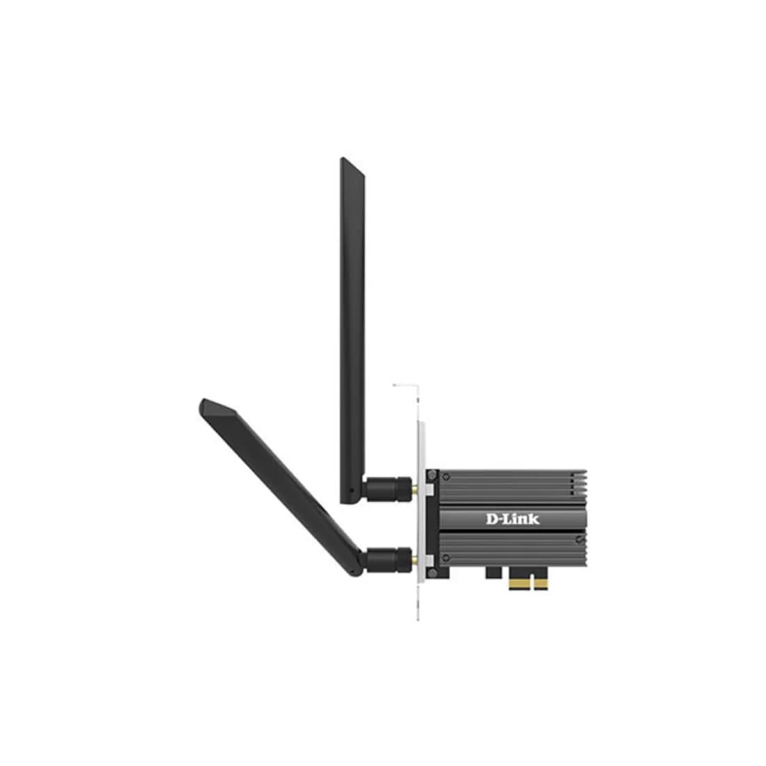 Беспроводной двухдиапазонный PCI Express адаптер, D-Link, DWA-X562/E, AX1800, IEEE 802.11a/b/g/n/ac/ax, Bluetooth 5.2, Поддержка MU-MIMO, Две съемные антенны с коэффициентом усиления 5 dBi