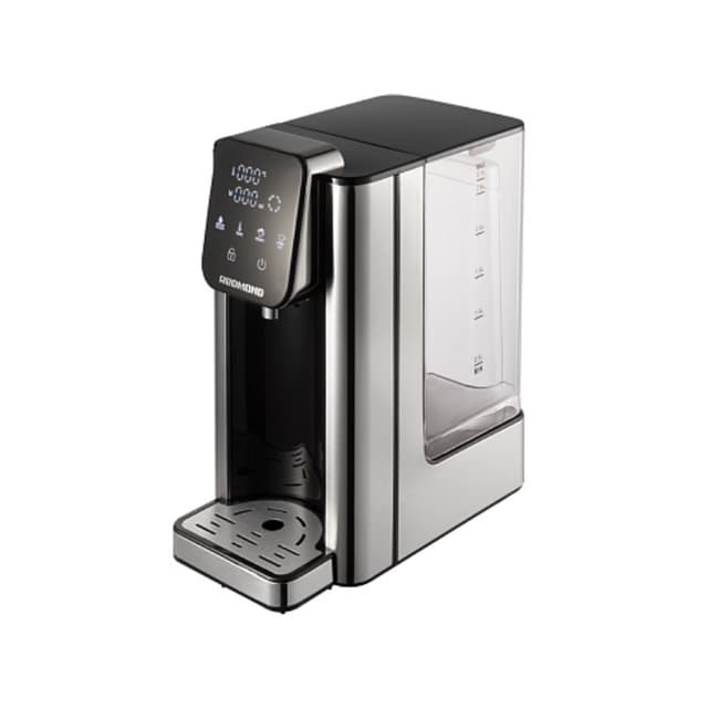 Термопот, Redmond, RTP-806, Черный,Объем -2.7 л ,Мощность -2600 Вт ,Подача воды -электронасос ,Тип нагревательного элемента -закрытый ,Материал колбы -пластик,Материал корпуса -нержавеющая сталь, пластик ,Фильтр -нет