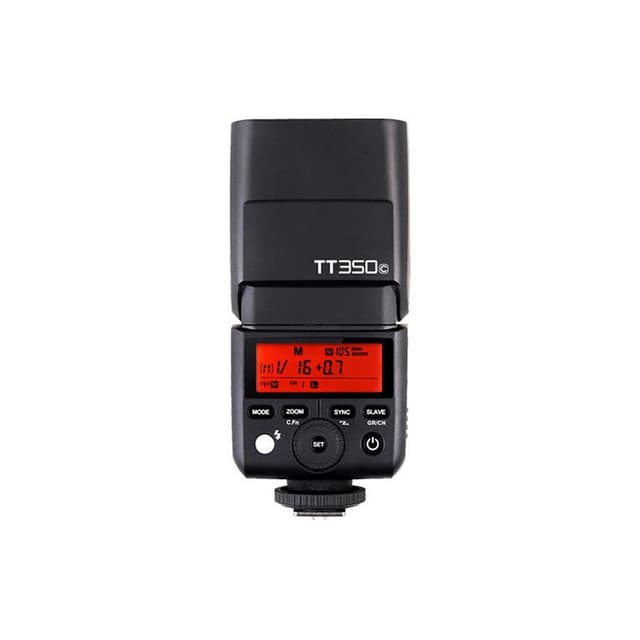 Вспышка, Godox, TT350C, TTL для Canon, аккумулятор 2500мАч, ведущее число 36 (m ISO 100)