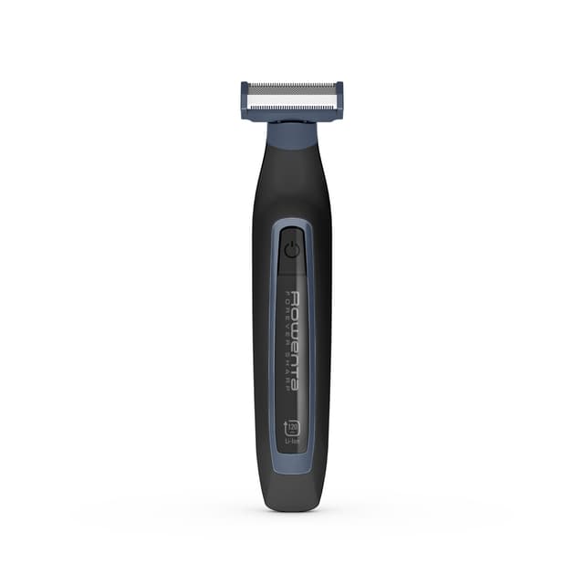 Триммер для бороды, Rowenta, Sport Forever Sharp TN6011F0, Сухой и влажный тип бритья, Длина стрижки 1-3-5 мм, 3 насадки, Титановое покрытие, Время работы 120 мин, Время зарядки 90 мин, Дисплей, Черный/Синий