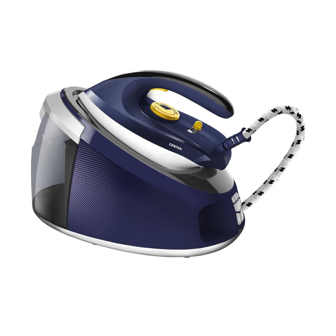 Парогенератор, Centek, CT-2303, 3000Вт, 8Бар, 560/160 г/мин, Алюм бойлер, Автовыкл, Керамика, Самоочистка, Синий