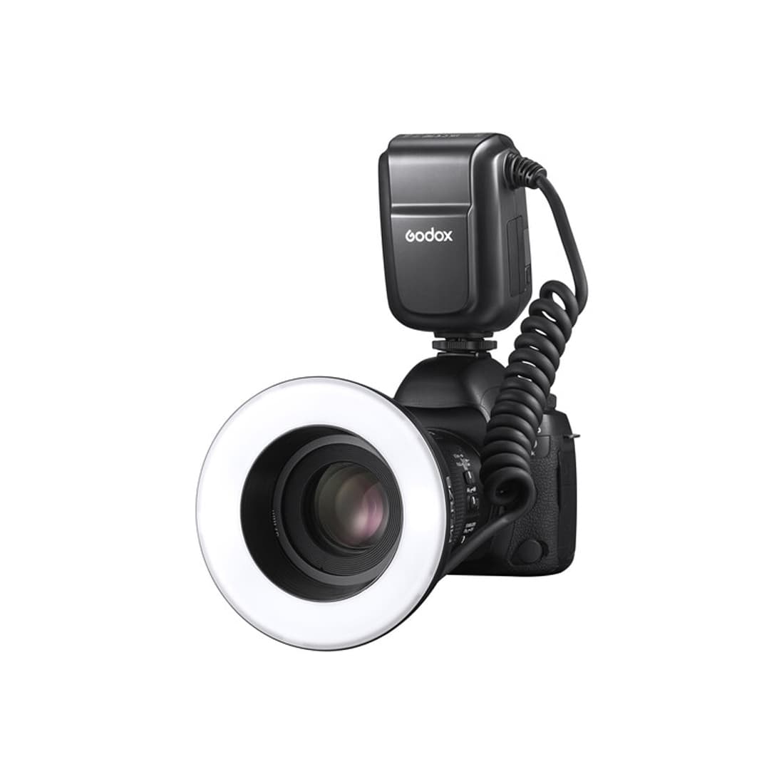 Вспышка для макросъемки, Godox, MF-R76C, TTL для Canon, ведущее число 45,9 при ISO 100