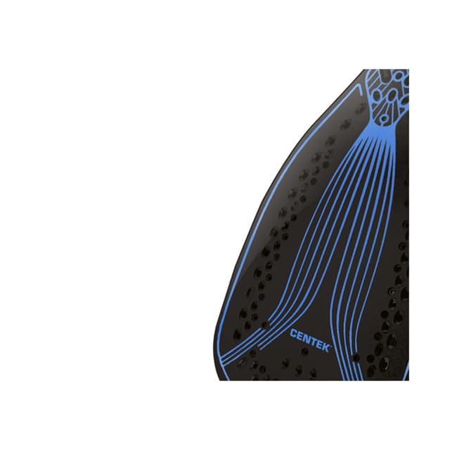 Утюг, Centek, CT-2315, 2600Вт, Керамическая подошва, 320мл, Самоочистка, Паровой удар, Черный