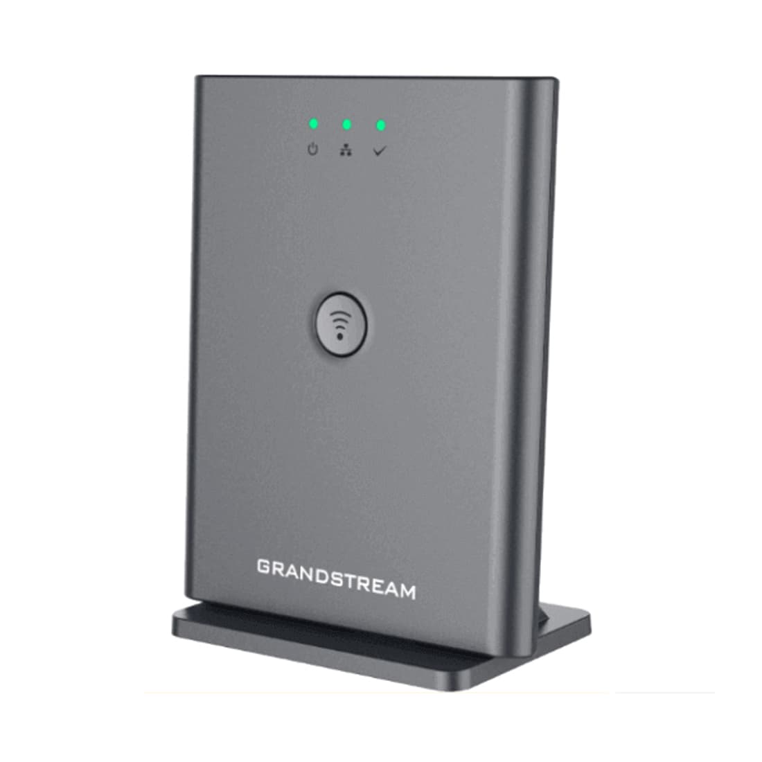 DECT IP базовая станция, Grandstream, DP752, 10 SIP-аккаунтов, 10 линий, 1x Ethernet 10/100 PoE, блок питания Micro-USB 5 В/1 А