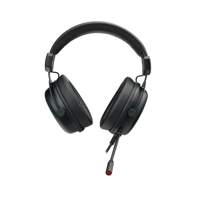 Гарнитура, Rapoo, VH300S, Тип крепления: Дуговые, Микрофон, USB, Длина кабеля 2 м, RGB LED, Игровые, 165 x 105 x 235 мм, Черный