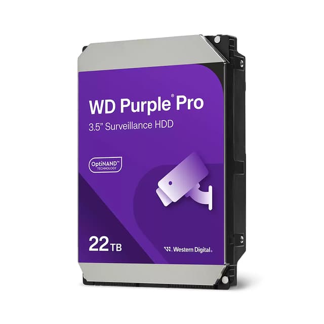 Жесткий диск, Western Digital, WD221PURP, HDD 22Tb, SATA 6Gb/s, 3.5", 512MB, 7200 RPM