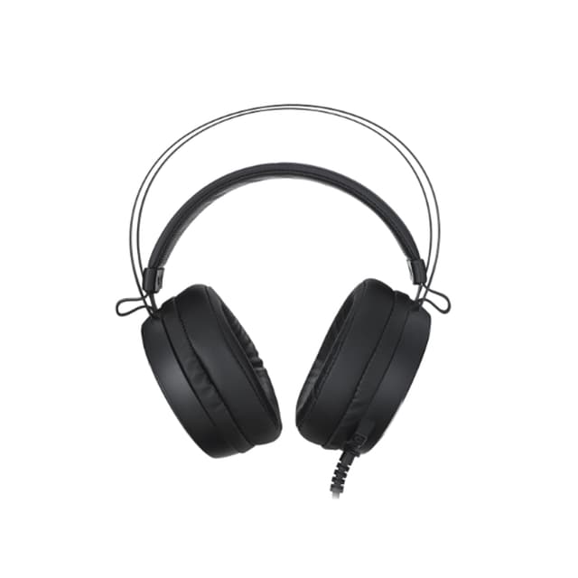 Гарнитура, Rapoo, VH500C, Тип крепления: Дуговые, Микрофон, USB, Длина кабеля 2 м, RGB, Игровые, 165 x 105 x 235 мм, Черный