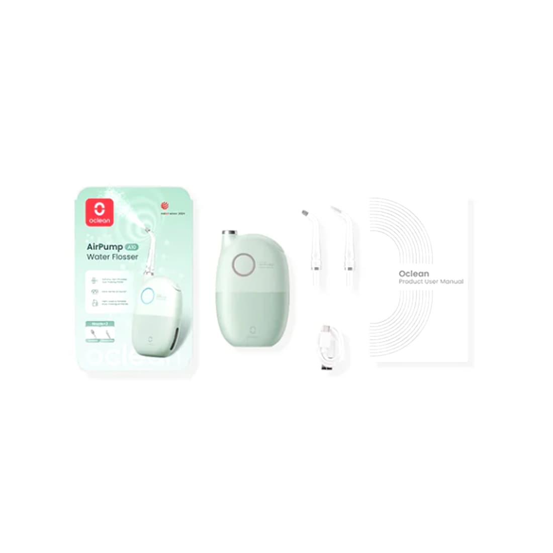 Ирригатор, Oclean, Oral Irrigator А10, C02000059, Зеленый