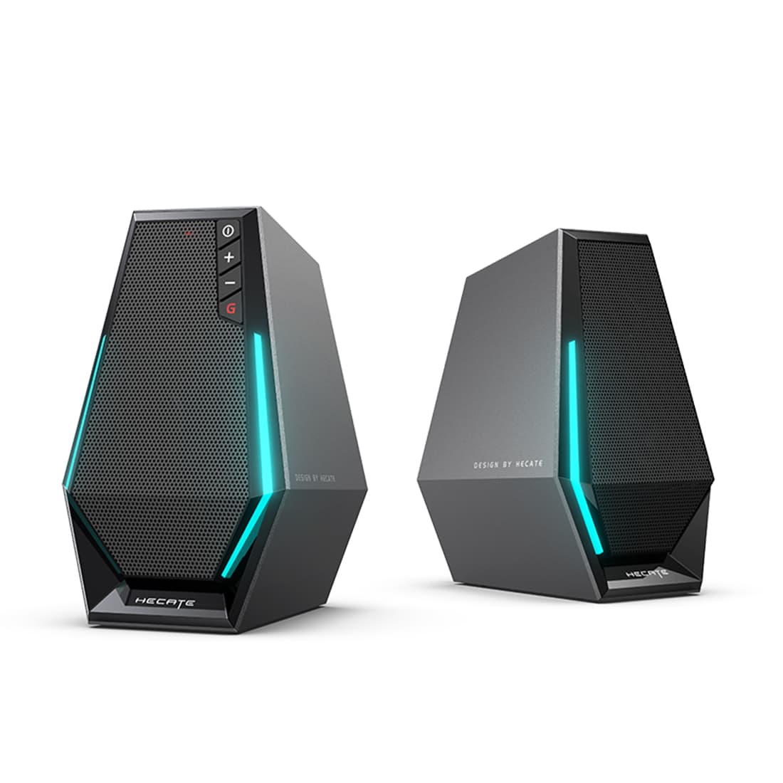 Колонки, Edifier, G1500, 2.0, 5Вт, Bluetooth 5.3, 3.5 Mini Jack, RGB, Эквалайзер, Регулятор громкости, Черный