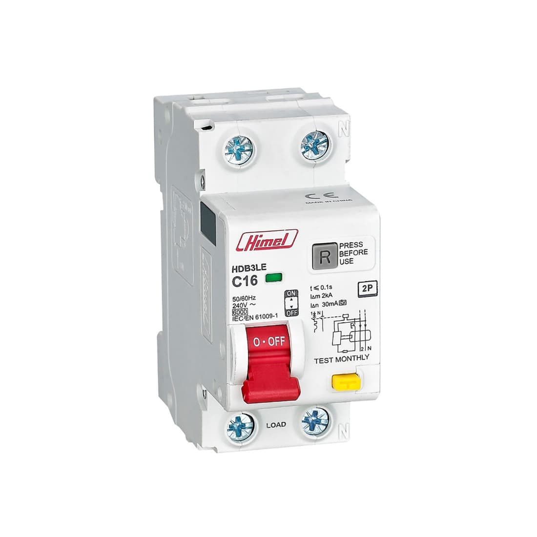 АВДТ, Himel, HBD3LE2C40, HDB3LE 2Р 40А 30мА AC