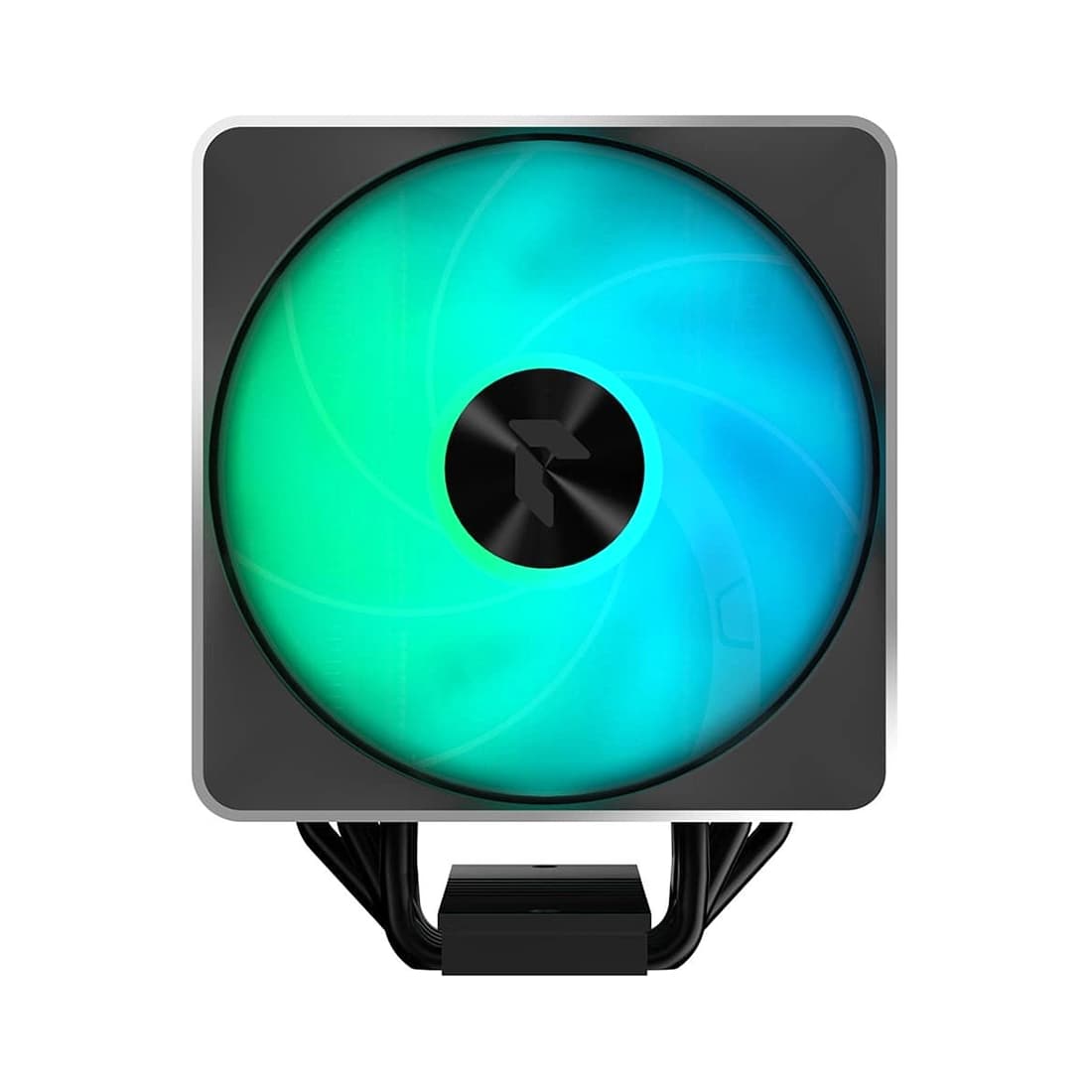 Кулер для процессора, Aerocool, APNX AP1-V BK, Intel 1700/1200/115x/775 AMD AM5/AM4, 245W, 120мм ARGB, 600-1800±10% об/м, 76.3CFM, 16.1-32.8dBA, PWM 4pin + ARGB 5V 3pin, 129х75х165мм, Чёрный