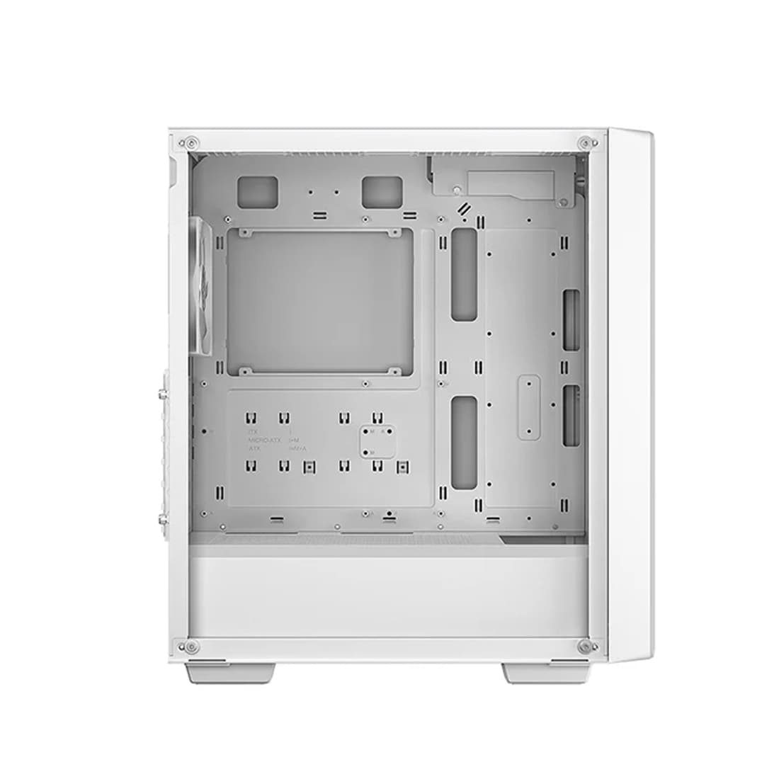 Компьютерный корпус, Deepcool, CC560 MESH V2 WH R-CC560-WHAMA4-G-2, ATX/Micro ATX/Mini-ITX, USB 3.0*2, HD-Audio, 4*120mm ARGB, Высота процессорного кулера до 165мм, Длина VGA до 370мм, 2*3.5"/2+1*2.5", Слот 7, Сталь 0,6, 432x215x483мм, Без Б/П, Белый