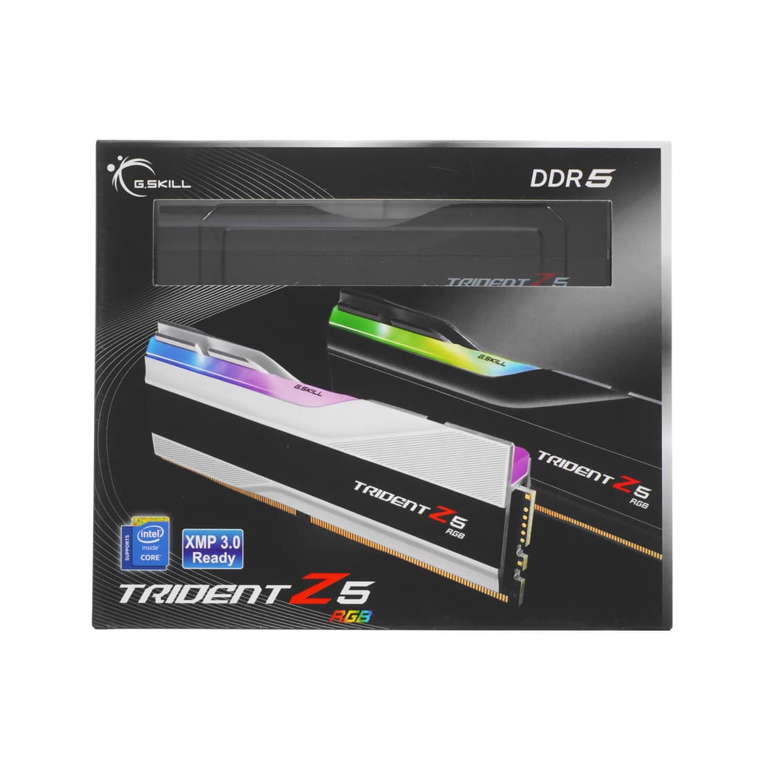 Комплект модулей памяти, G.SKILL, Trident Z5 RGB F5-5600J3636D32GX2-TZ5RK, DDR5, 64GB (Kit 2x32GB), CL36, 1.25 V, DIMM <PC5-44800/5600MHz>