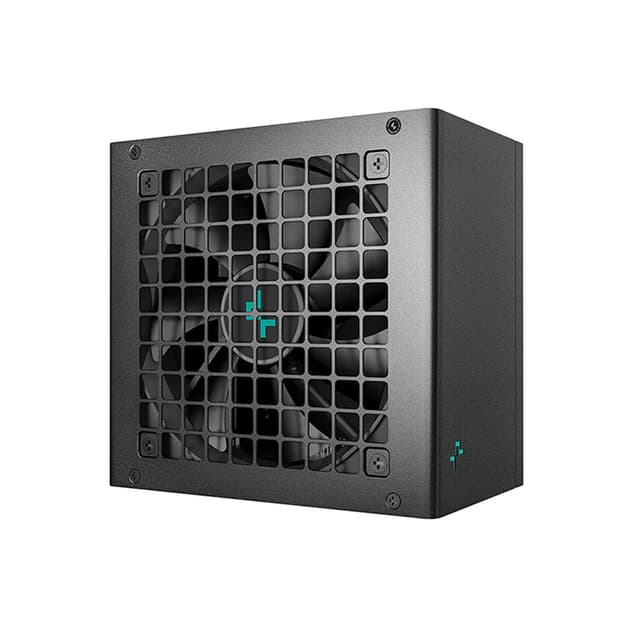 Блок питания, Deepcool, PN650D, 650W, ATX 3.1, Gold, APFC, 20+4 pin, 2*4+4pin, 6*Sata, 2*Molex, 3*PCI-E 6+2 pin, 1*12V-2x6, Вентилятор 12см, Кабель питания, Чёрный
