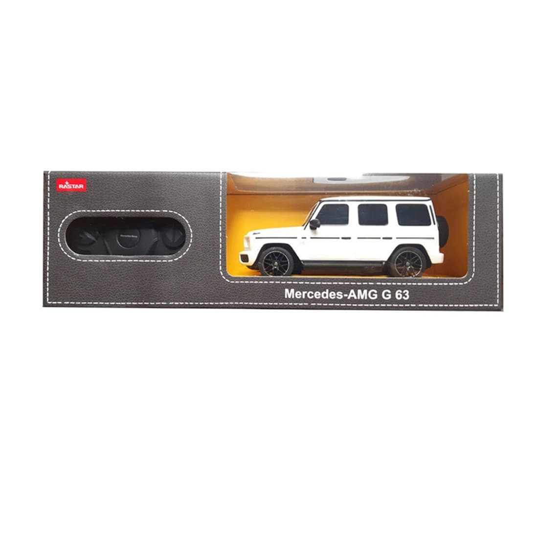 Радиоуправляемая машина, RASTAR, 95800W, 1:24, Mercedes-Benz G63 Gelndewagen, Пластик, 2.4GHz, Белая