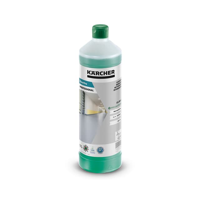 Моющее средство, KARCHER, CA 50 C Eco (1 л) 6.296-053.0, 1000мл, Ph8,1 (концентрат), цвет зелёный