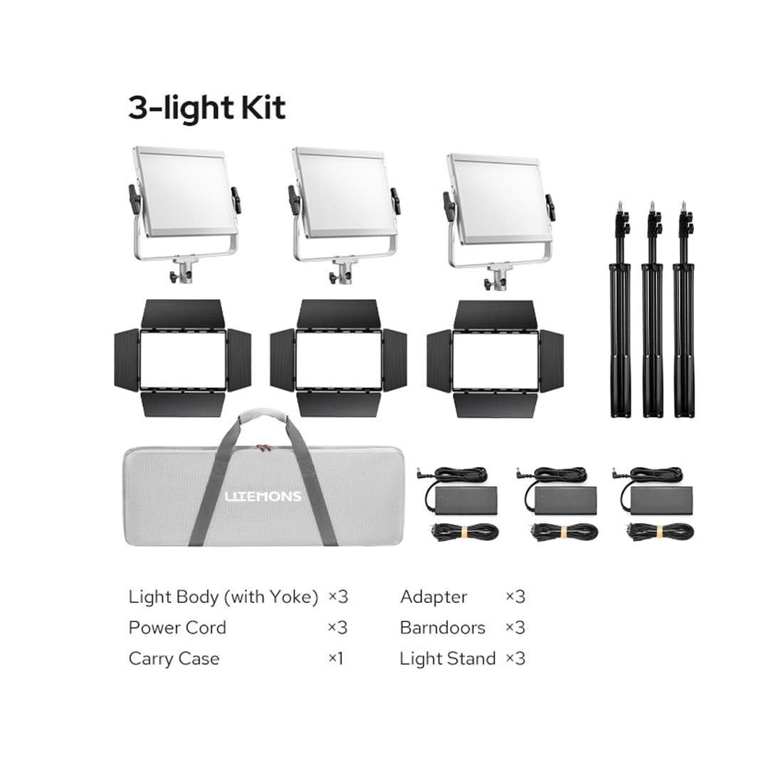 Осветитель светодиодный, Godox, LITEMONS LP600Bi K3, 2800K~6500K, 11 эффектов, RGB