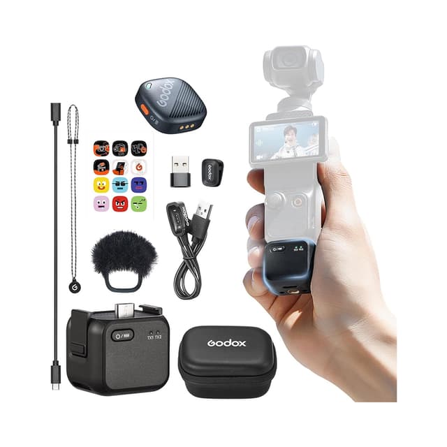 Микрофонная система, Godox, Cube-OP3, DJI Osmo Pocket 3