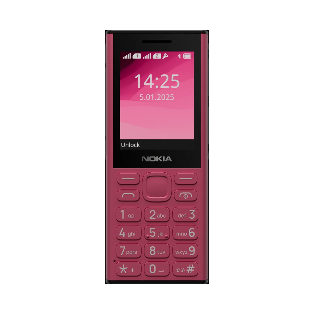 Мобильный телефон, NOKIA, HMD, 130 MUSIC TA-1704, DS, (Red) Красынй