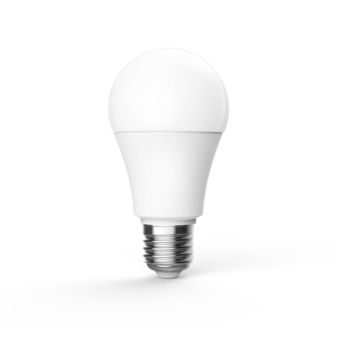 Лампочка, Aqara, LED Bulb T1, LEDLBT1-L01, Протоколы связи: Zigbee, Bluetooth, Вольтаж: 220-240 V~, Номинальный ток: 42mA, Номинальная частота: 50/60 Гц, Номинальная мощность: 8,5 Вт, Световой поток: 806 лм, Цветовая температура: 2700K-6500K, Индекс цветопередачи: Ra90, E27, Коэффициент мощности:> 0,85, Рабочая температура: от 0°C до 40°C, от 0% до 95% относительной влажности, без конденсации