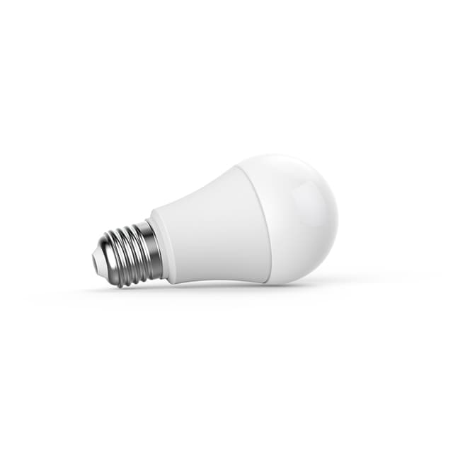 Лампочка, Aqara, LED Bulb T1, LEDLBT1-L01, Протоколы связи: Zigbee, Bluetooth, Вольтаж: 220-240 V~, Номинальный ток: 42mA, Номинальная частота: 50/60 Гц, Номинальная мощность: 8,5 Вт, Световой поток: 806 лм, Цветовая температура: 2700K-6500K, Индекс цветопередачи: Ra90, E27, Коэффициент мощности:> 0,85, Рабочая температура: от 0°C до 40°C, от 0% до 95% относительной влажности, без конденсации