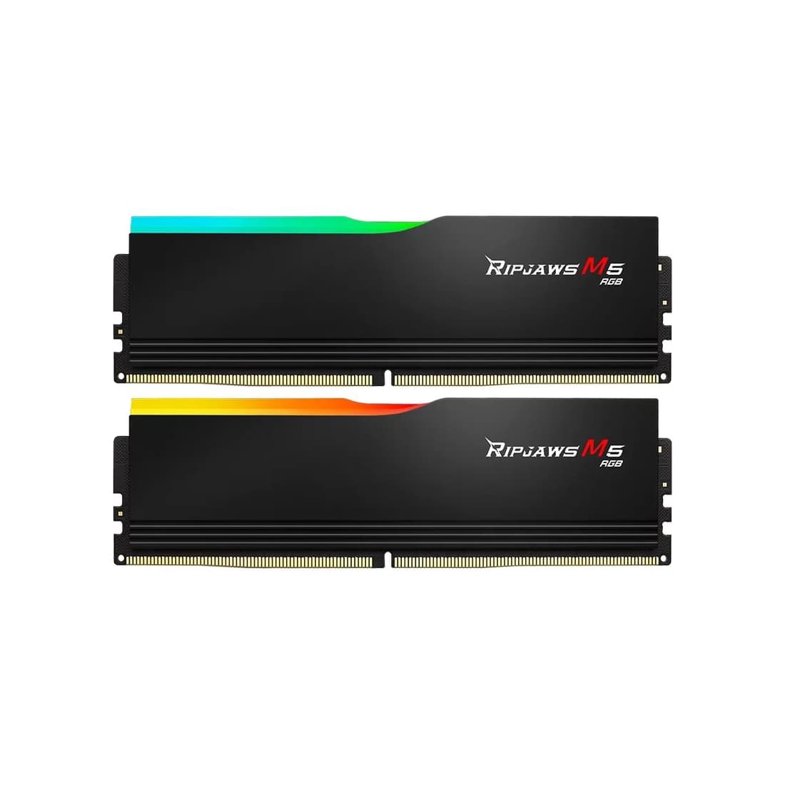 Комплект модулей памяти, G.SKILL, Ripjaws M5 RGB F5-6000J3636F16GX2-RM5RK, DDR5, 32GB (Kit 2x16GB), CL36, 1.35 V, DIMM <PC5-48000/6000MHz>