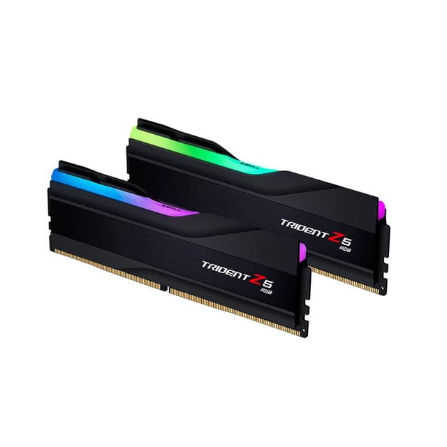 Комплект модулей памяти, G.SKILL, Trident Z5 RGB F5-6000J3636F16GX2-TZ5RK, 32GB (Kit 2x16GB), CL36, 1.35V, DIMM <PC5-48000/6000MHz>
