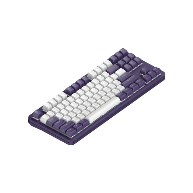 Клавиатура, Dark Project, DPKB_VIOLET_ 87_ANSI_UA, ALU87A Violet, Игровая, Механическая, TKL, g3ms Sapphire switches, USB, Подсветка RGB, Размер: 365 x 137 x 42 мм., Анг/Рус, Фиолетовый