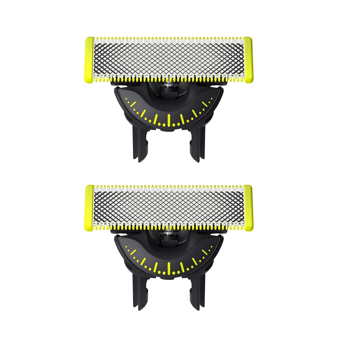 Сменные лезвия 360, Philips, для OneBlade QP420/50, 2 шт, Для триммера, Количество изделий в комплекте 2 шт, Лезвие 360°, Цвет зеленый