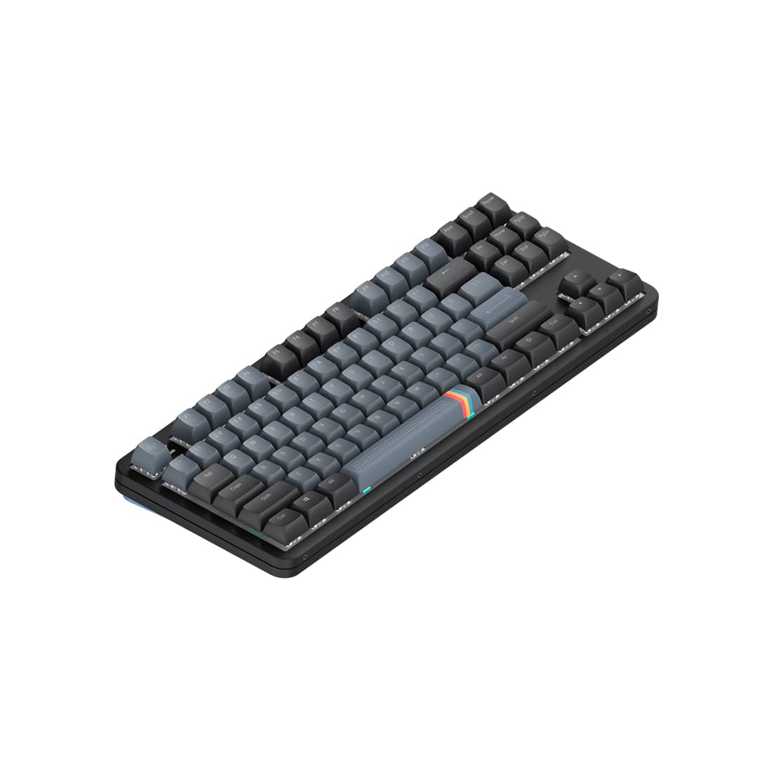 Клавиатура, Dark Project, DPKB_MIDNIGHT_87_ANSI_UA, ALU87A Midnight, Игровая, Механическая, TKL, g3ms Zircon switches, USB, Подсветка RGB, Размер: 362 x 136 x 42 мм., Анг/Рус, Чёрный