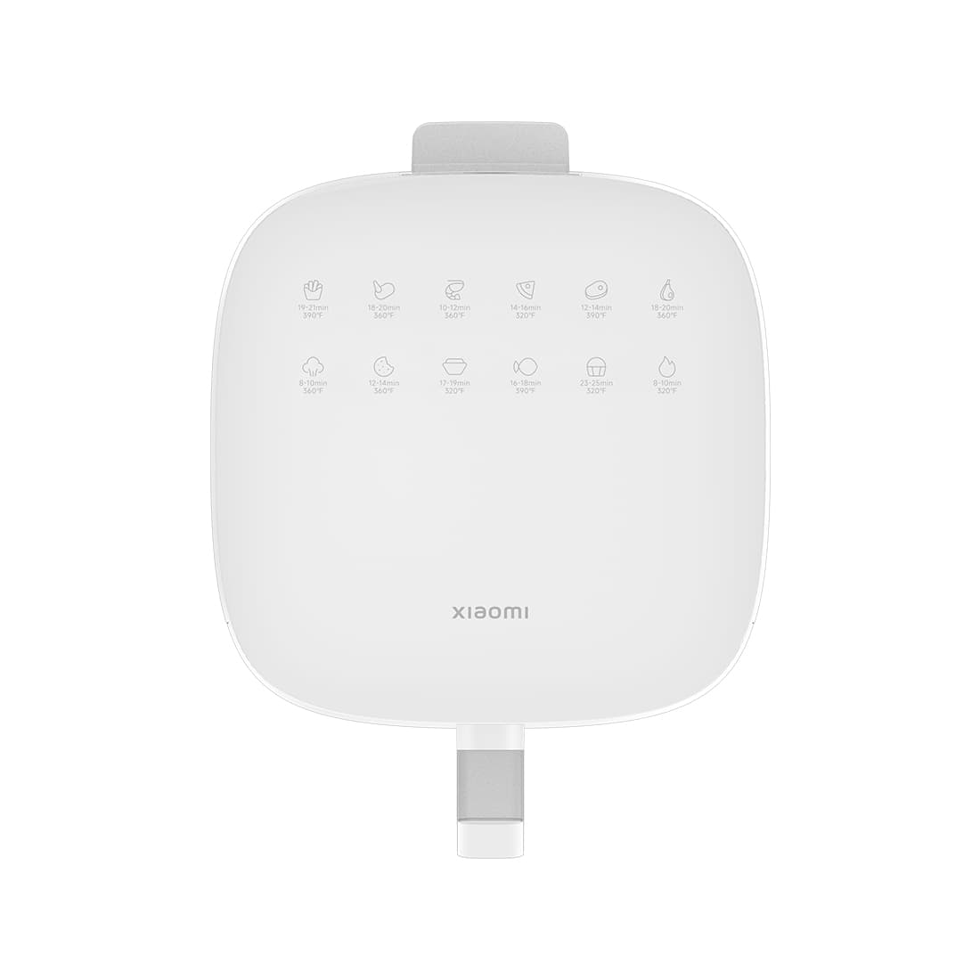 Аэрогриль, Xiaomi, Air Fryer Essential 6L (MAF13/BHR8588EU), Объем чаши 6 л, Мощность 1550 Вт, Диапазон температуры 40°- 200°, Конвекционный нагрев на 360, OLED дисплей, Поддержание температуры, Управление через приложение, Белый
