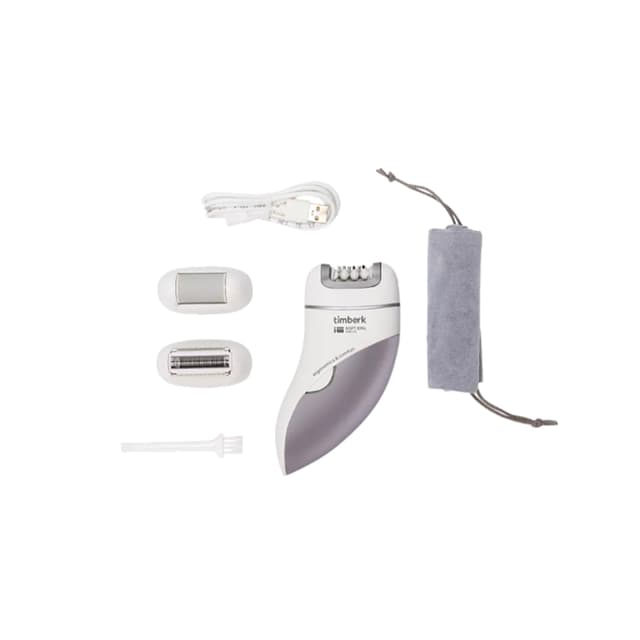 Эпилятор, Timberk, T-EP01N3, Мощность 5 Вт, Число скоростей 1 , Время зарядки 120 мин , Цвет белый