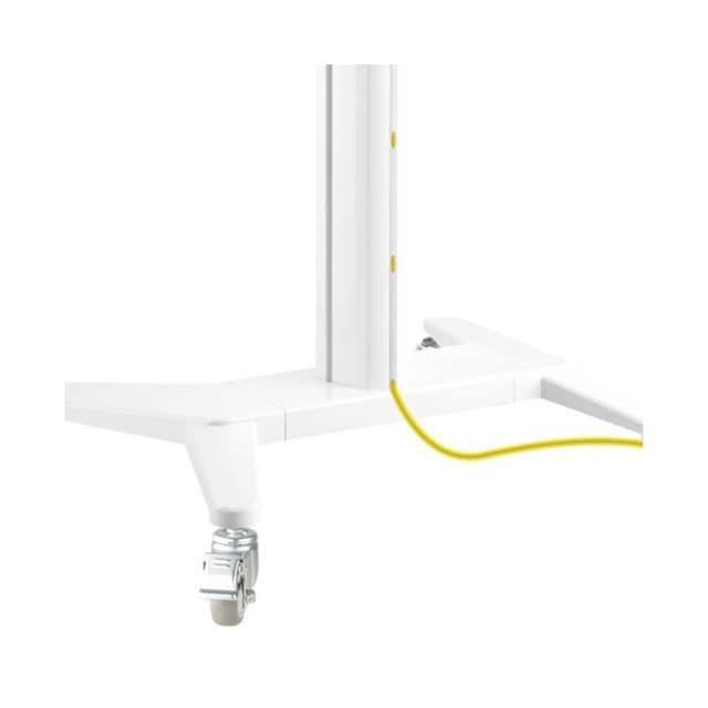 Стойка мобильная, Brateck, TTV12-46TW, 37"-70", Макс. нагрузка - 70 кг, 1250-1600 мм, Угол наклона +5°~-12°, белый