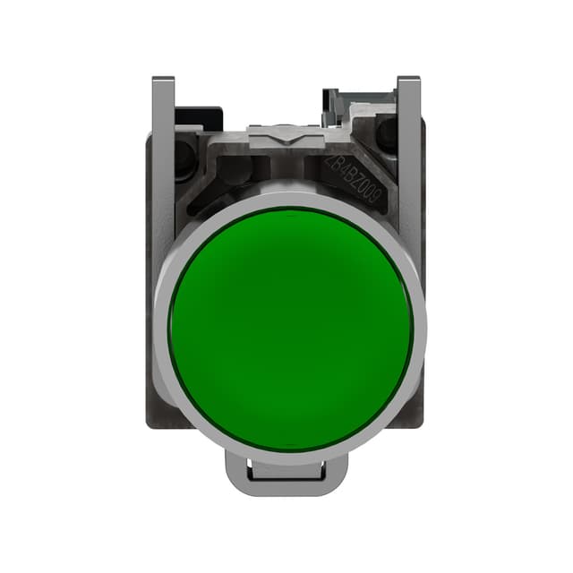 Кнопка, SE, XB4BA31, 22мм с возвратом зелёная
