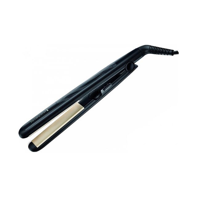 Выпрямитель для волос, Remington, S3500, Длинна пластин 11 см, 7 температурных режимов, Температура нагрева 150-230 °С, Время нагрева 15 сек, Термоизолированный наконечник, Длина шнура 1.8м, Мощность 300 Вт, Черный