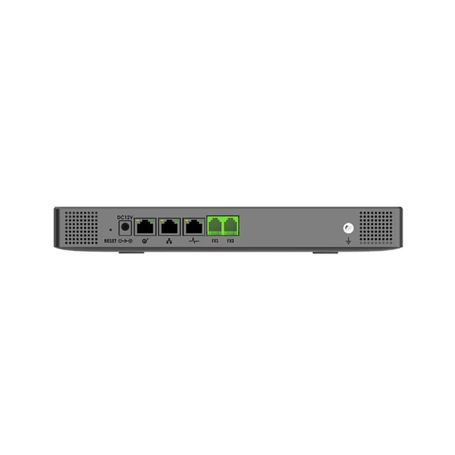 IP-АТС, Grandstream, UCM6301, 1 порт RJ11 FXS, 1 порт RJ11 FXO, 2 порта GbE PoE LAN/WAN, 1 порт горячего резервирования, 500 пользователей SIP, 75 одновременных вызовов, UCM RC, VideoServer, блок питания 12 В/1.5 А