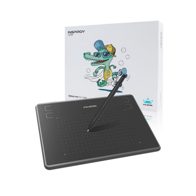 Графический планшет, Huion, H430P, Разрешение 5080 lpi, Чувствительность к нажатию 4096, Интерфейс USB, Рабочая область 121,9*76,2 мм. (4,8"х3"), Чёрный