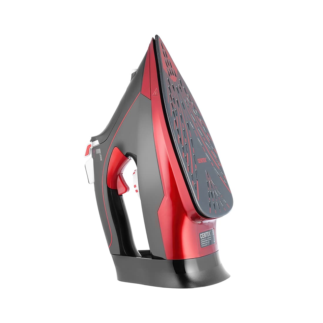 Утюг, Centek, CT-2359, 3000W, Керамическ подошва, 320мл, Паровой удар, Самоочистка, Защ протекания, Red
