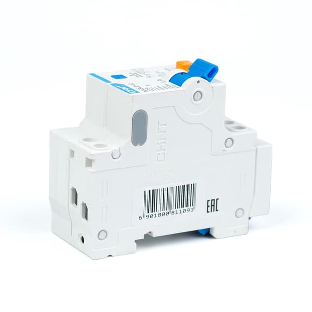 Дифференциальный автомат, CHINT, 821077 NXBLE-40, 1P+N 25А C 30mA электронный тип AC 4,5kA