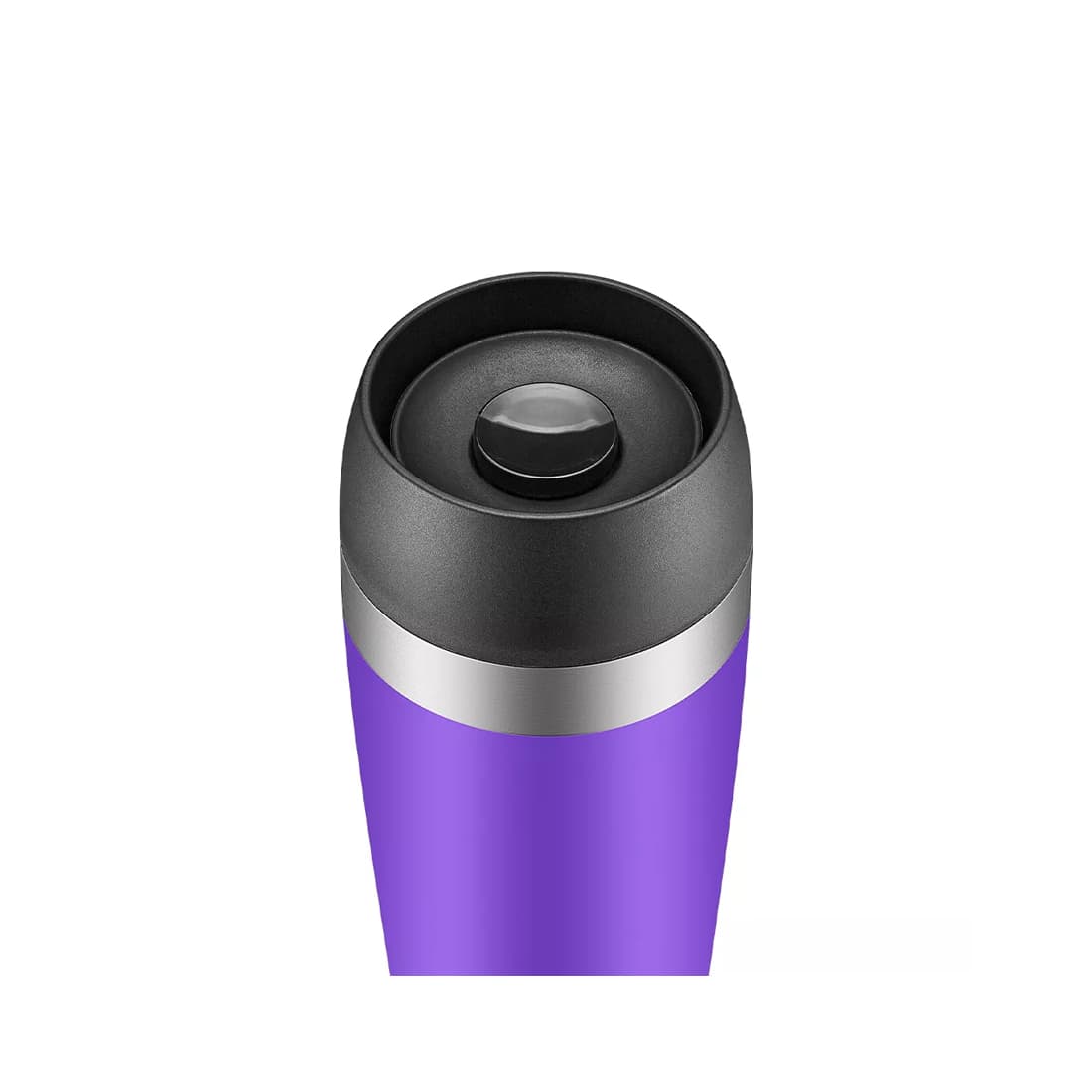 Термокружка, Kitfort, КТ-1223-1, Объём 400мл, Нержавеющая сталь, Пластик, Сохранение температуры 10-12 ч, Фиолетовый