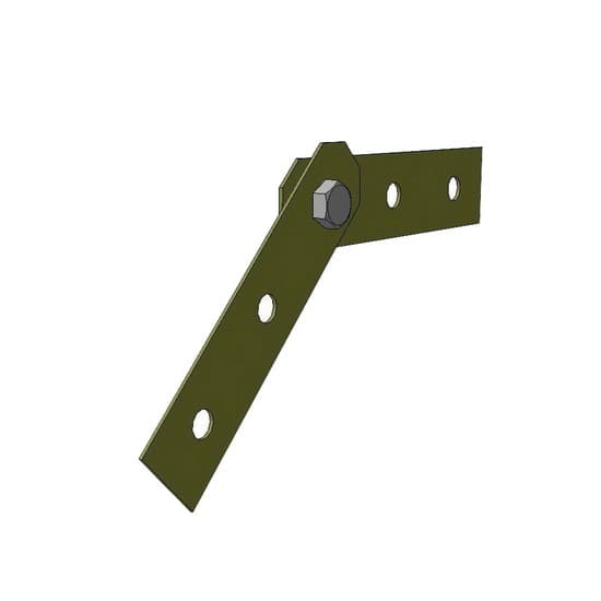 Соединитель шарнирный, North Aurora, СШ, Длина 200мм, Борт 50мм, Толщина 1,5мм, 711 401