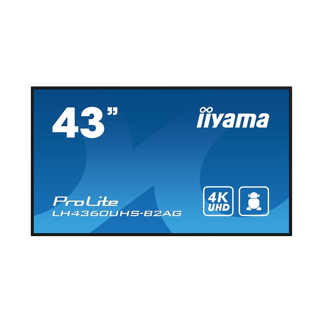 Монитор, iiyama, LH4360UHS-B2AG (PL4360), PROLITE, 43", 500 cd/m, 4K