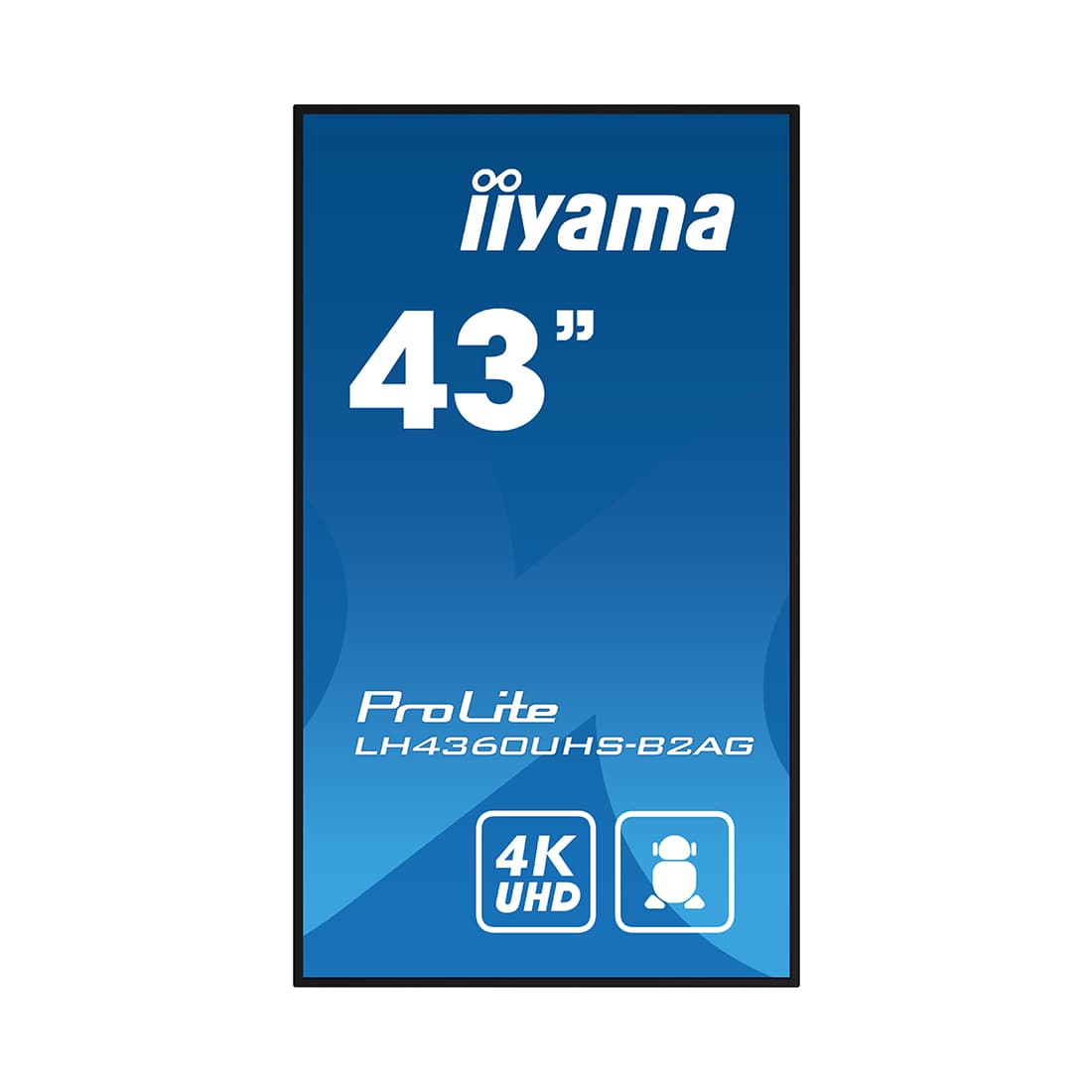 Монитор, iiyama, LH4360UHS-B2AG (PL4360), PROLITE, 43", 500 cd/m, 4K