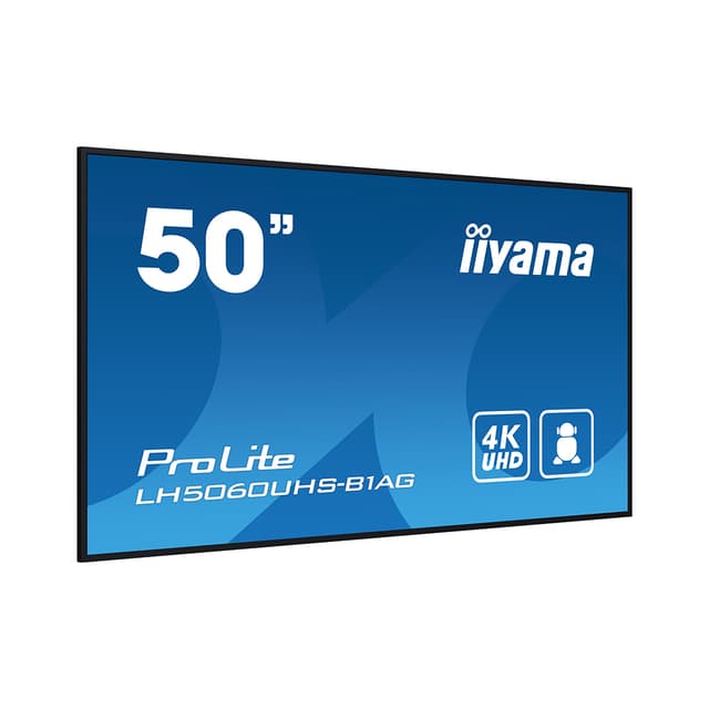 Монитор, iiyama, LH5060UHS-B1AG (PL5060U), 50", 500 cd/m,4K, Android 11