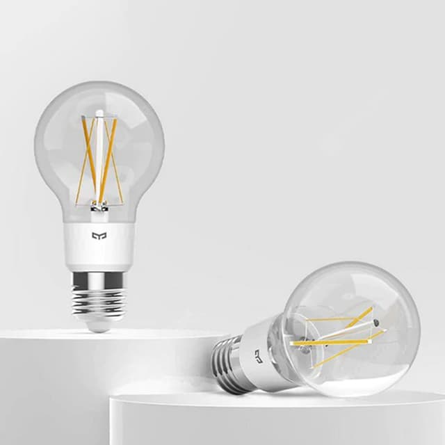 Лампочка, Xiaomi, Yeelight LED Filament Light, YLDP12YL, 700lm, Беспроводное соединение:Wi-Fi,6 Вт